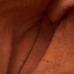 Pre Owned Hermes Potiron Taurillon Clemence Leather Evelyne III GM Bag