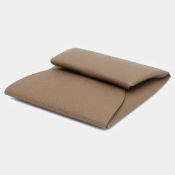Pre Owned Hermes Bastia Etoupe Epsom Wallet