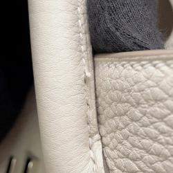 Pre Owned Hermes Birkin 35 Craie Togo Leather Tote Bag