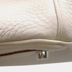 Pre Owned Hermes Birkin 35 Craie Togo Leather Tote Bag