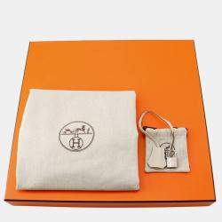 Pre Owned Hermes Birkin 35 Craie Togo Leather Tote Bag