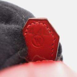 Pre Owned Hermes Bolide27 Rouge Vif Box Calf Handbag W GHW