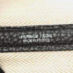 Pre Owned حقيبة هيرمس توت "غاردن بارتي" بي إم جلد نيغوندا أسود