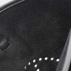 Pre Owned Hermes Evelyne 3 Troyes Black Clemence Leather Shoulder Bag PM
