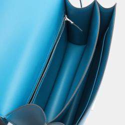 Pre Owned Hermes Constance 3 24 Green Vert Veronese Box Calf Leather Shoulder Bag