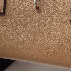 Pre Owned Hermes New Drug 22 Shoulder Handbag H080214Ckd0 Evercolor Leather Brown