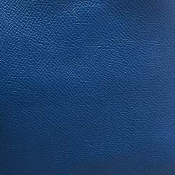 Pre Owned Hermes Bleu Zellige/Bleu Encre/Rouge Epsom Leather Picotin Lock Tressage 18 Bag
