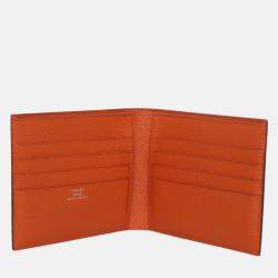 Pre Owned Hermes Epsom Mc2 Copernic Compact Wallet