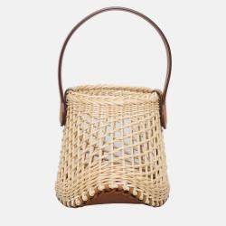 Pre Owned Hermes Butler Wicker Sabot Picnic Bag