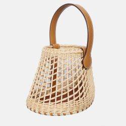 Pre Owned Hermes Butler Wicker Sabot Picnic Bag