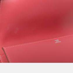 Pre Owned Hermes Medor 23 Tadelakt Leather Clutch Bag