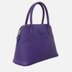 Pre Owned Hermes Bolide 27 Epsom Leather Satchel Bag