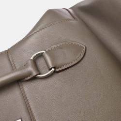Pre Owned Hermes Toolbox 20 Etain Swift Leather Handbag