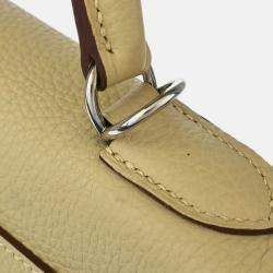 Pre Owned Hermes Kelly 32 Retourne Pechemin Togo Handbag
