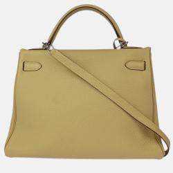 Pre Owned Hermes Kelly 32 Retourne Pechemin Togo Handbag
