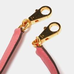 Pre Owned Hermes Rose Azalee Swift Leather Gold Finish Kelly Retourne 25 Bag