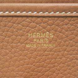 Pre Owned Hermes Evelyne3 Gold Taurillon Clemence Size Pm