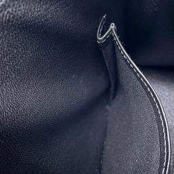 Pre Owned Hermes Kelly Sellier 25 Black Epsom Leather Handbag