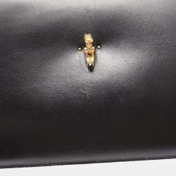 Pre Owned Hermes Vasco Leather Black Bag