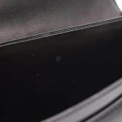 Pre Owned Hermes Vasco Leather Black Bag