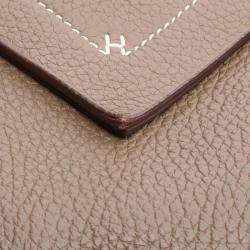 Pre Owned Hermes Cava Serie 31 Etoupe Grey