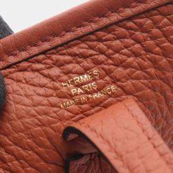 Pre Owned Hermes Evelyne TPM Amazon Leather Shoulder Bag