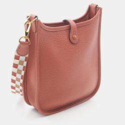 Pre Owned Hermes Evelyne TPM Amazon Leather Shoulder Bag