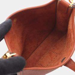 Pre Owned Hermes Evelyne TPM Amazon Leather Shoulder Bag