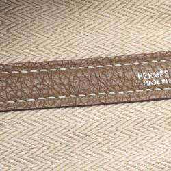 Pre Owned Hermes Garden Party Etoupe Grey Negonda PM