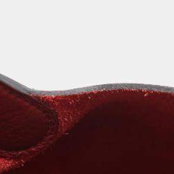 مملوكة مسبقًا Hermes Picotin Lock H Rouge Bordeaux Taurillon Clemence MM