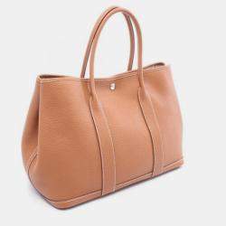Pre Owned Hermes Garden Party Brown Negonda PM