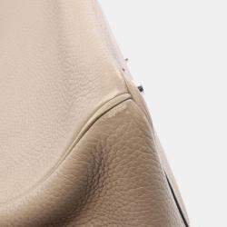 Pre Owned Hermes Birkin 35 Trench Beige Leather Handbag