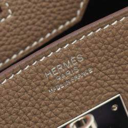 مملوكة مسبقًا حقيبة هيرمس بيركن 30 جلد إيتوب رمادي توغو