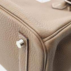 مملوكة مسبقًا حقيبة هيرمس بيركن 30 جلد إيتوب رمادي توغو