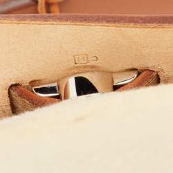 Pre Owned Hermès Ecru/Natural Toile Canvas and Vache Leather Herbag 31 Bag