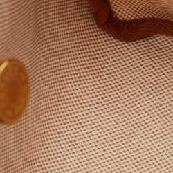 Pre Owned Hermès Ecru/Natural Toile Canvas and Vache Hunter Leather Herbag Zip 20 Bag