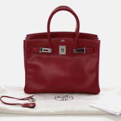 Pre Owned Hermes Crimson Epsom Birkin 30