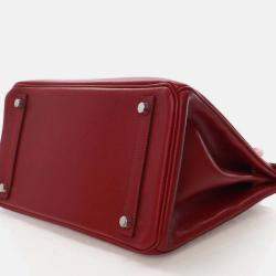 Pre Owned Hermes Crimson Epsom Birkin 30