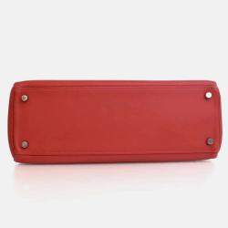 مملوكة مسبقًا حقيبة هيرمس كيللي سويفت روج 32 فيف