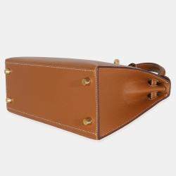 Pre Owned Hermes Gold Epsom Sellier Kelly 25 GHW
