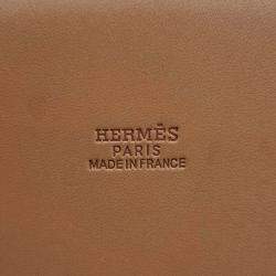 Pre Owned Hermes Beige Fabric Havana