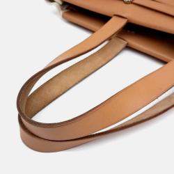 Pre Owned Hermes Beige Fabric Havana