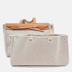 Pre Owned Hermes Beige Fabric Havana