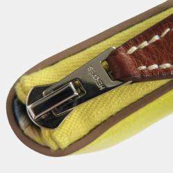 Pre Owned Hermes Azap Long Lime Evercolor Leather Wallet