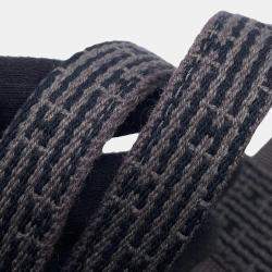 Pre Owned Hermes Herline PM Gray Nylon Canvas Tote Bag