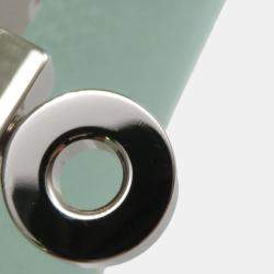 Pre Owned Hermes Kelly Pocket Compact Tricolor Vert Fizz Nata Vert Comics Epsom Leather Wallet