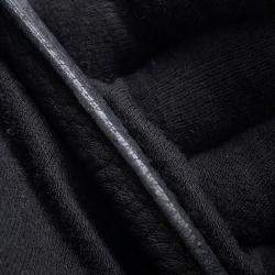 Pre Owned Hermes Garden Party PM Black Negonda Leather Tote Bag