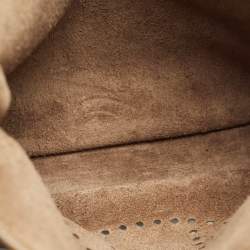 Pre Owned Hermes Etoupe Taurillon Clemence Leather Evelyne III PM Bag