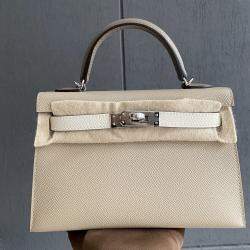 Pre Owned Hermes Kelly II Mini Epsom Leather Handbag