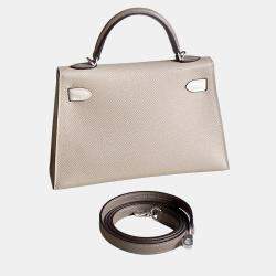 Pre Owned Hermes Kelly II Mini Epsom Leather Handbag